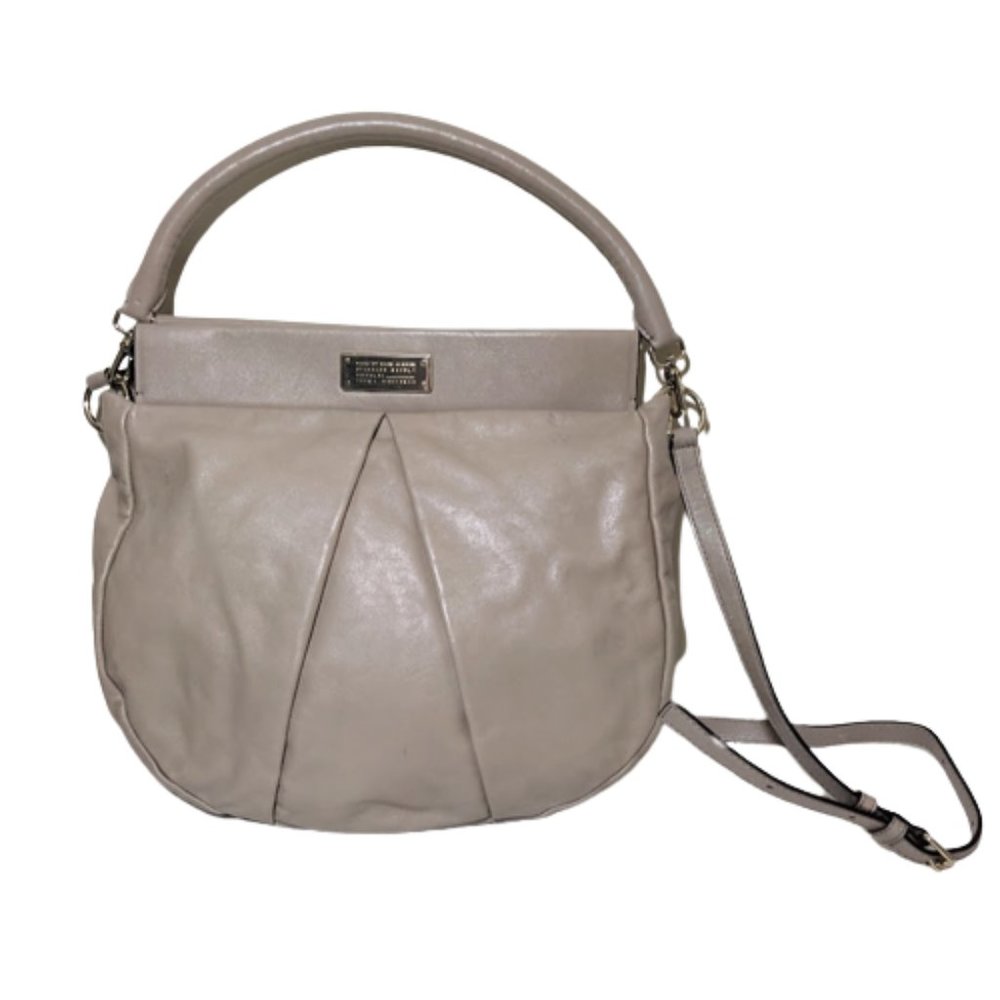 MARC BY MARC JACOBS Classic Q Hillier Leather Hobo - Picture 3 of 12